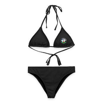 Schottische, walisische, kornische Unabhängigkeit, keltisch - Frauen Bikini - Schwarz - Vorne - AI Model Female 172 light (172cm)