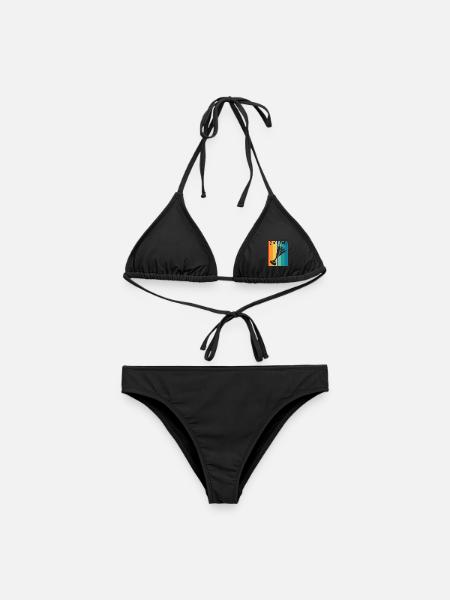 Indiaca Handfederball Indiaca Spieler Peteca - Frauen Bikini - Schwarz