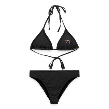 Turner - Frauen Bikini - Schwarz - Vorne - AI Model Female 172 light (172cm)