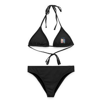 Ja, ich brauche wirklich all diese Nähmaschinen - Frauen Bikini - Schwarz - Vorne - AI Model Female 172 light (172cm)