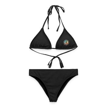 Handball Spielerin Handballerin Handballspielerin - Frauen Bikini - Schwarz - Vorne - AI Model Female 172 light (172cm)