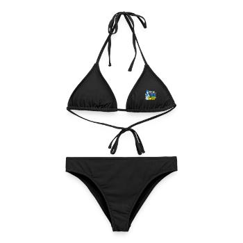 Echte Männer kehren Schornsteinfeger Schornsteinfl - Frauen Bikini - Schwarz - Vorne - AI Model Female 172 light (172cm)