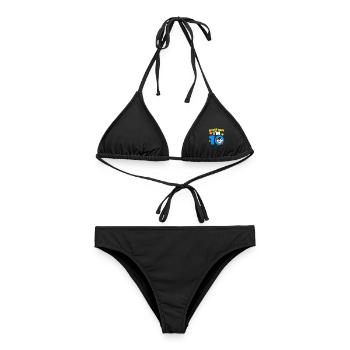 Blast Off I'm 10 10th Birthday Celebration Bday - Frauen Bikini - Schwarz - Vorne - AI Model Female 172 light (172cm)