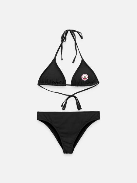 Rowland Heights California Flagge USA Souvenir - Frauen Bikini - Schwarz