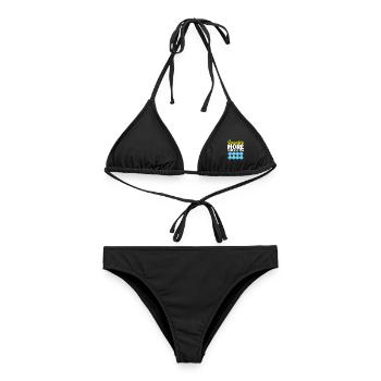 Diamantmalerei Handwerkszeug Diamantmaler - Frauen Bikini - Schwarz - Vorne - AI Model Female 172 light (172cm)