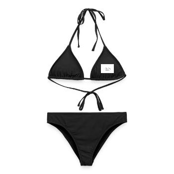 Nature - Frauen Bikini - Schwarz - Vorne - AI Model Female 172 light (172cm)