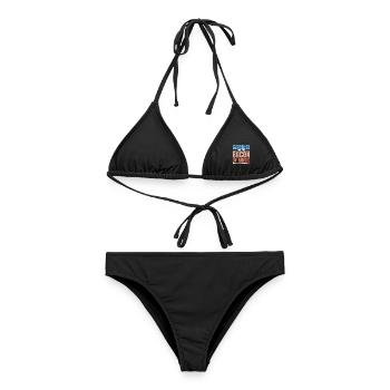 Klarinetten sind der Speck der Musik Musiker - Frauen Bikini - Schwarz - Vorne - AI Model Female 172 light (172cm)