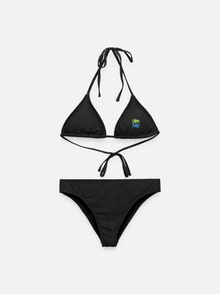 Fußball Spieler Fußballer Herren Fussball Jungen - Frauen Bikini - Schwarz