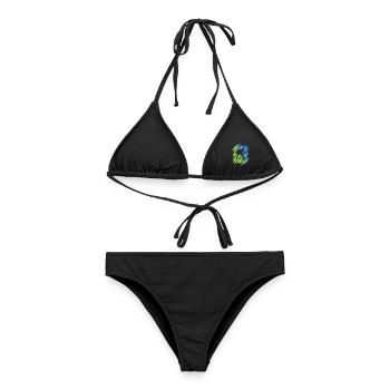 Stunt Scooter Tricks Roller Stuntroller Tretroller - Frauen Bikini - Schwarz - Vorne - AI Model Female 172 light (172cm)