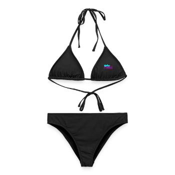 Baby Loading Neon Logo - Frauen Bikini - Schwarz - Vorne - AI Model Female 172 light (172cm)
