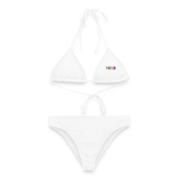 MERCI - Bikini femme - blanc - Devant - AI Model Female 172 dark (172cm)