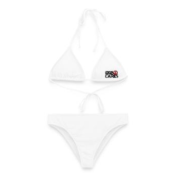 Someone Who Cares - Frauen Bikini - Weiß - Vorne - AI Model Female 172 dark (172cm)
