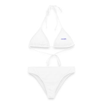 MEISTER. VIELEN DANK. DANKE, MEISTER. MEISTER. MEISTER-GESCHENK - Frauen Bikini - Weiß - Vorne - AI Model Female 172 dark (172cm)