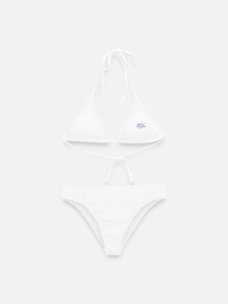 Besserwisser lustiger Spruch - Frauen Bikini - Weiß