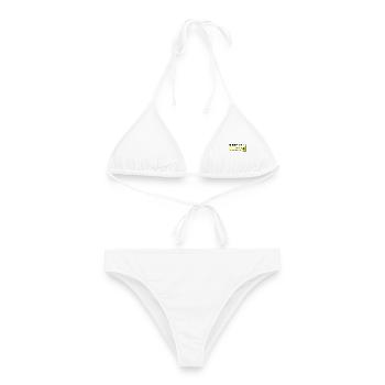 Gardez-le céto avocat disant cadeau régime cétogène - Bikini femme - blanc - Devant - AI Model Female 172 dark (172cm)