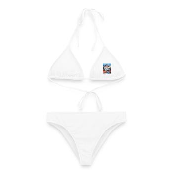 Rockies Calling - Women's Bikini - white - Front - AI Model Female 172 dark (172cm)