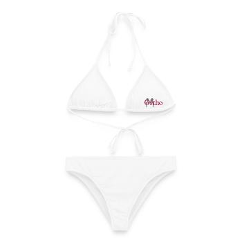 Hüfte Ortho hip hanche Implantat - Frauen Bikini - Weiß - Vorne - AI Model Female 172 dark (172cm)