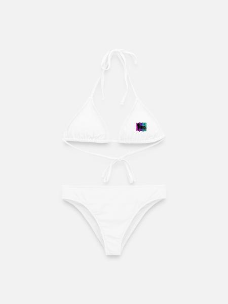 Pferd - Frauen Bikini - Weiß