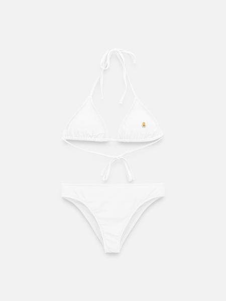 Münchner Kindl - Origami - Frauen Bikini - Weiß