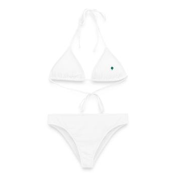 Physio 11 Logo - Frauen Bikini - Weiß - Vorne - AI Model Female 172 dark (172cm)