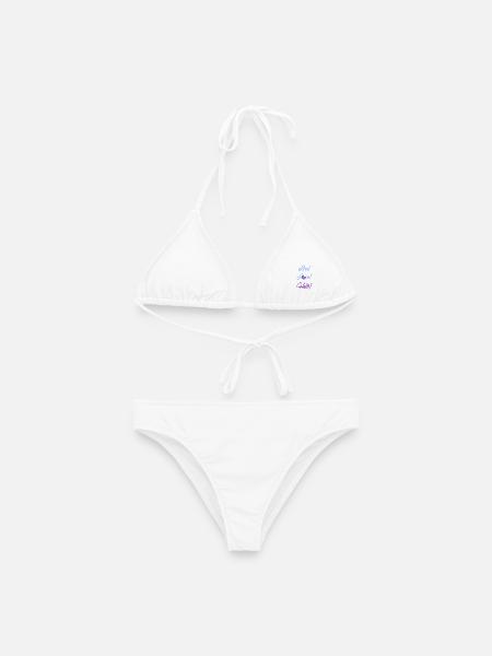 Live! Love! Hula! - Frauen Bikini - Weiß