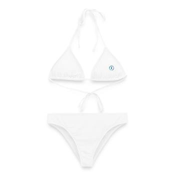 Physio 1 Logo - Frauen Bikini - Weiß - Vorne - AI Model Female 172 dark (172cm)