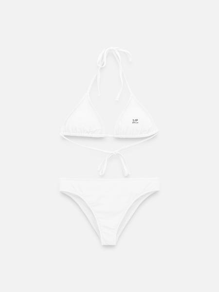 Rügen Koordinaten Design - Frauen Bikini - Weiß