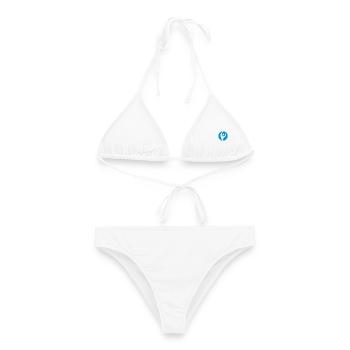Physio 4 Logo - Frauen Bikini - Weiß - Vorne - AI Model Female 172 dark (172cm)