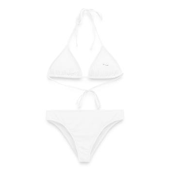 Mountain Lover - Frauen Bikini - Weiß - Vorne - AI Model Female 172 dark (172cm)