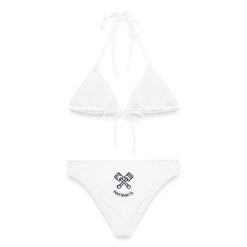 PISTON & CO - Bikini femme - blanc - Dos - AI Model Female 172 dark (172cm)