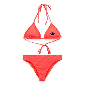 Sydney-Australien-Flaggen-Skyline-Schattenbild-Reise - Frauen Bikini - Korallenrot - Vorne - AI Model Female 172 dark (172cm)