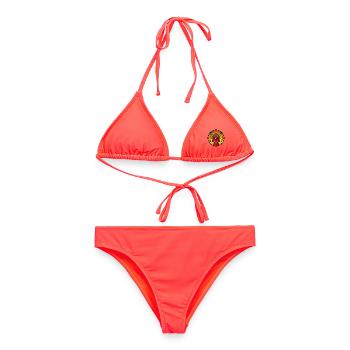 Redbone Coonhound Hunderasse Cartoon Sonnenbrille Strand - Frauen Bikini - Korallenrot - Vorne - AI Model Female 172 dark (172cm)
