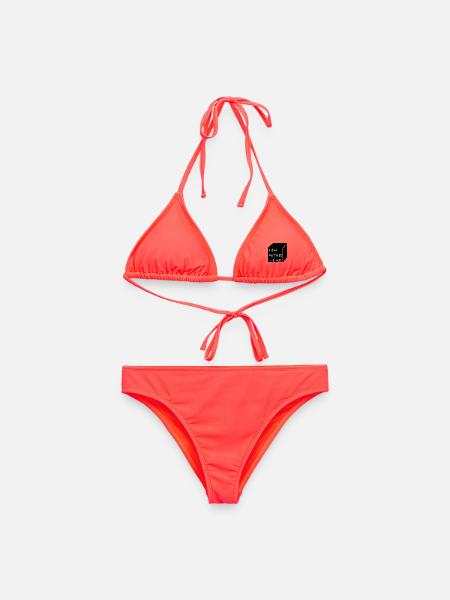 THINK OUTSIDE THE BOX - Frauen Bikini - Korallenrot