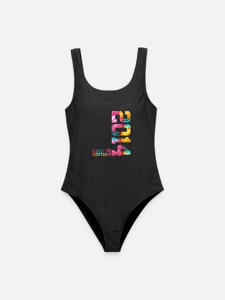 12. GEBURTSTAG LIMITED EDITION 2014 - Frauen Badeanzug - Schwarz