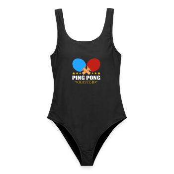 Ping-pong - Maillot de bain femme - noir - Devant - AI Model Female 172 light (172cm)