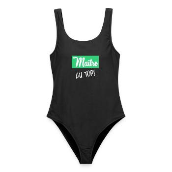 MASTER - Women's Swimsuit - black - Front - AI Model Female 172 light (172cm)