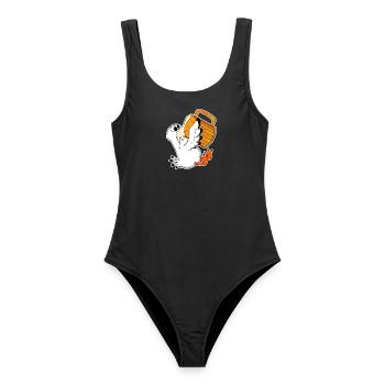 Seagull Beer Seagull Mer du Nord Allemagne du Nord - Maillot de bain femme - noir - Devant - AI Model Female 172 light (172cm)