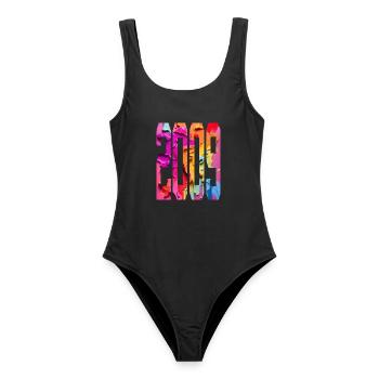 BUNT 17TH BIRTHDAY 2009 - Women's Swimsuit - black - Front - AI Model Female 172 light (172cm)