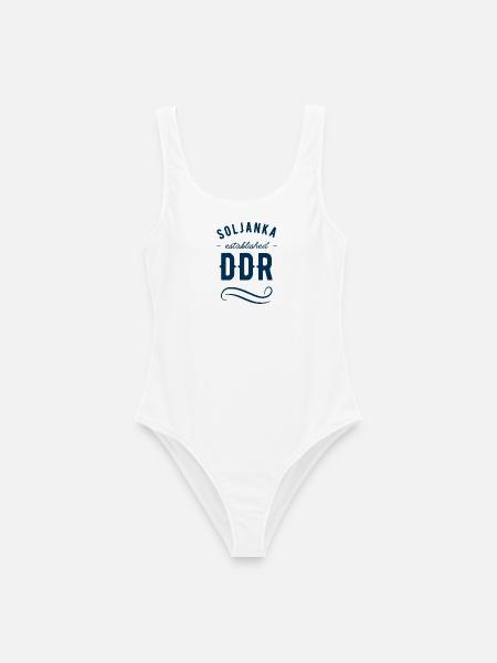 Soljanka DDR Legacy - Frauen Badeanzug - Weiß