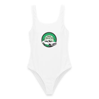 Italian Sport Coupe - Women's Swimsuit - white - Front - AI Model Female 172 dark (172cm)