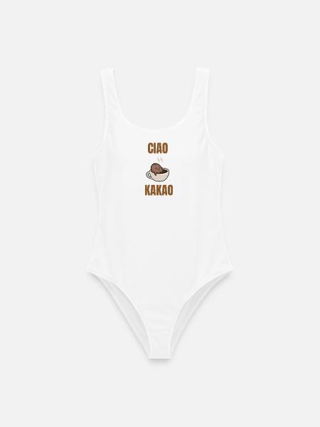 ciao Kakao - Frauen Badeanzug - Weiß