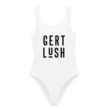 Bristol Dialect Gert Lush - Women's Swimsuit - white - Front - AI Model Female 172 dark (172cm)