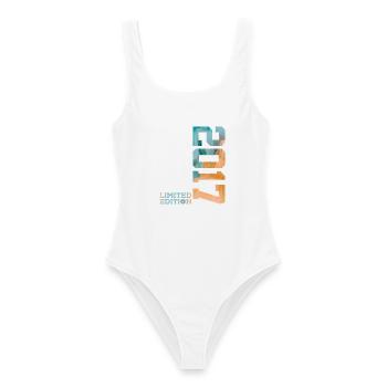 9TH BIRTHDAY LIMITED EDITION 2017 - Women's Swimsuit - white - Front - AI Model Female 172 dark (172cm)