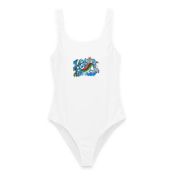 HELSINKI FRESH SUMMER DRAWING - 165 Produkte ansehen - Frauen Badeanzug - Weiß - Vorne - AI Model Female 172 dark (172cm)