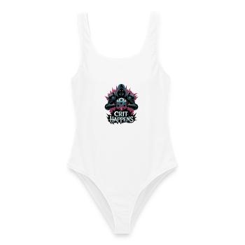 Les coups critiques se produisent - Maillot de bain femme - blanc - Devant - AI Model Female 172 dark (172cm)