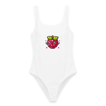 Love Raspberry - Women's Swimsuit - white - Front - AI Model Female 172 dark (172cm)