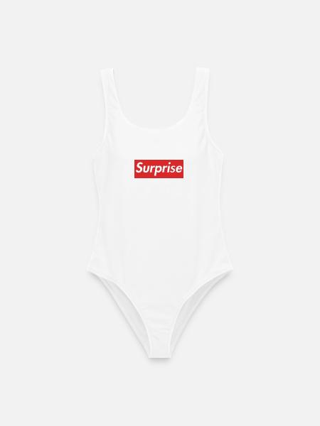Surprise - Frauen Badeanzug - Weiß