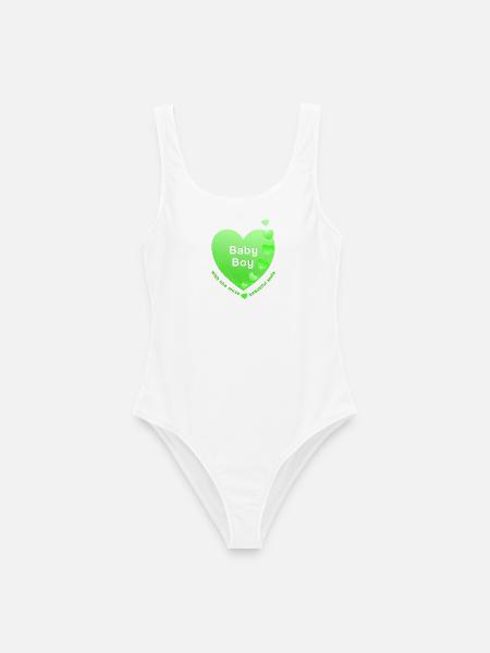 Baby Boy - Frauen Badeanzug - Weiß