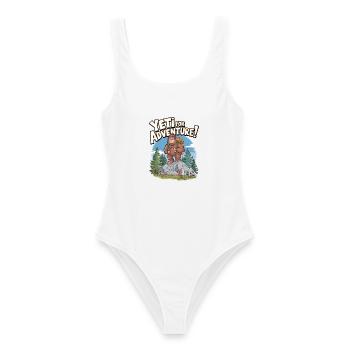 Yeti For Adventure - Women's Swimsuit - white - Front - AI Model Female 172 dark (172cm)