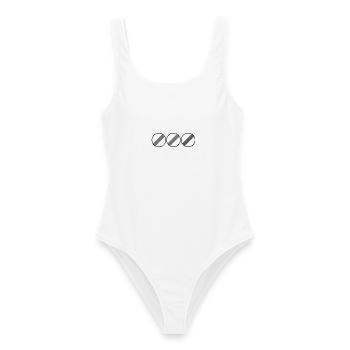 UNLIMITED TRIO par Unlimited Apparel - Maillot de bain femme - blanc - Devant - AI Model Female 172 dark (172cm)